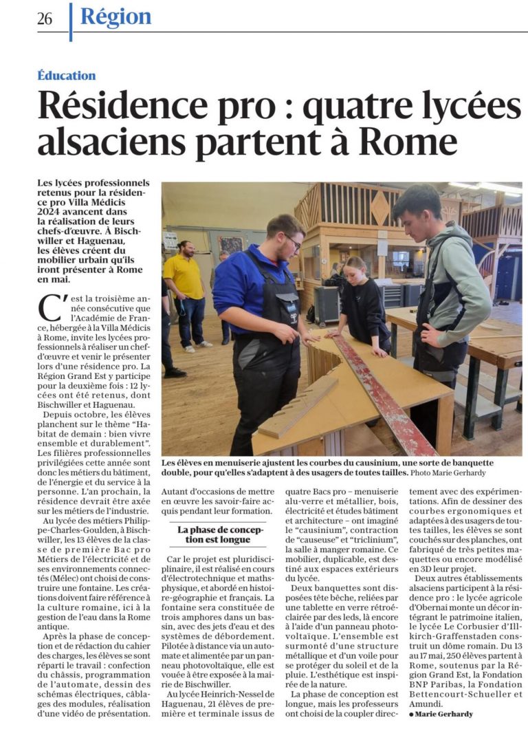 Article DNA : Point d'étape du projet