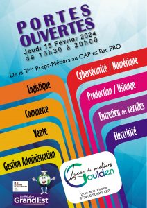 15 janvier 2024 : Portes Ouvertes