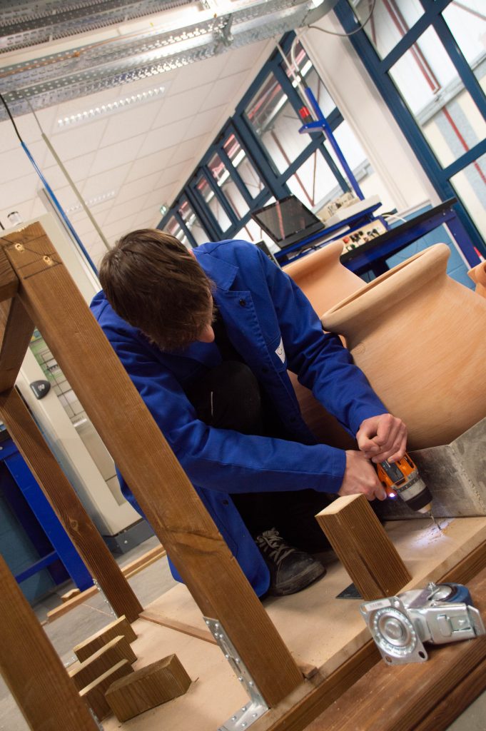 Les élèves de 1MELEC travaillent sur le projet de résidence Pro