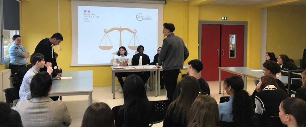 Simulation de procès pour une affaire de cyberharcèlement