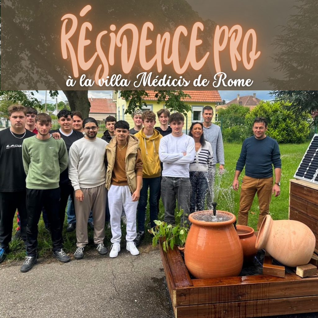 La classe de 1MELEC part à Rome pour présenter son projet