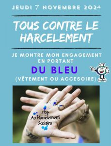 Affiche NAH Tous en bleu