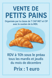 Vente de petits pains